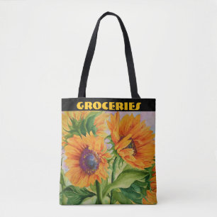Sun Flower Tote Bag