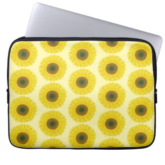 Sun flowers laptop sleeve