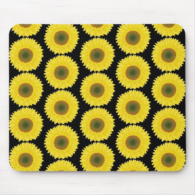 Sun flowers mouse pad (Front)