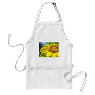 SUN FLOWERS, SUNFLOWERS APRONS COOKING KITCHEN