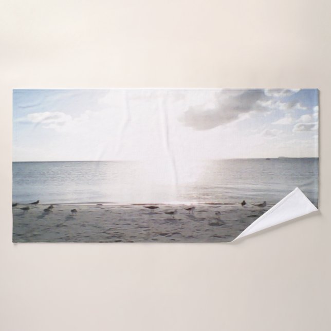 Sun Glory At The Beach Bath Towel Set (Bath Towel)