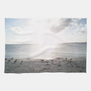Sun Glory At The Beach Kitchen Towel