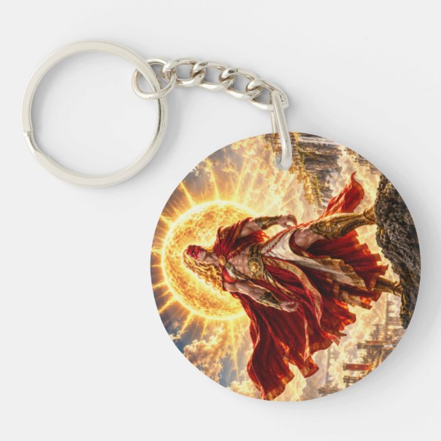 Sun God Keychain (Front)