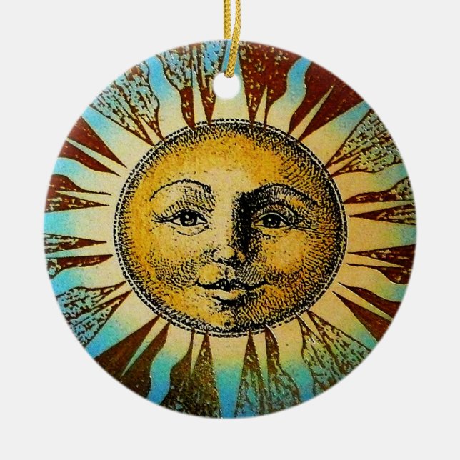 Sun God Ornament (Front)