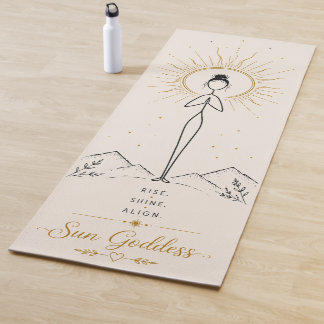 Sun Goddess Boho Yoga Mat