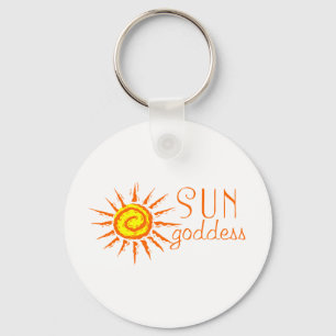 Sun Goddess Keychain