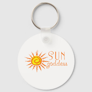 Sun Goddess Keychain