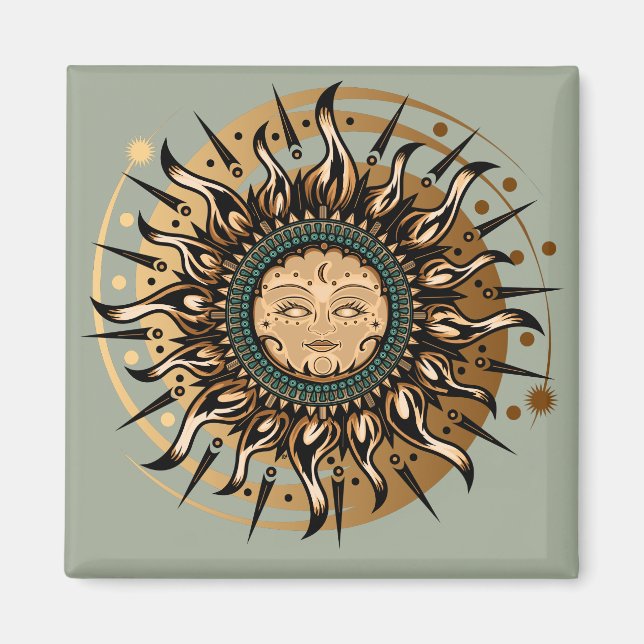 Sun Goddess Magnet (Front)
