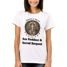 Sun Goddess & Sacred Serpent