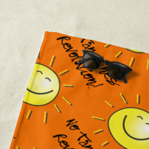 Sun Health - No Tan Lines Revolution Beach Towel