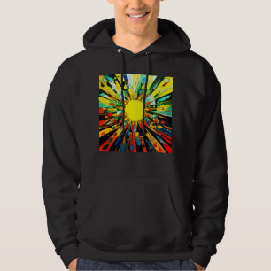 Sun In Abstract 910 Hoodie