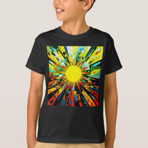 Sun In Abstract 910 T-Shirt