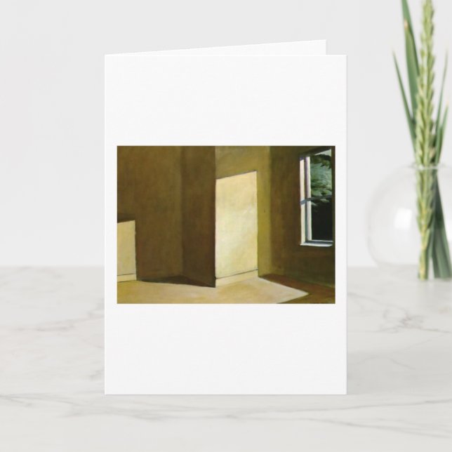 Sun in an Empty Room - Edward Hopper Card (Front)
