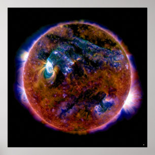 Sun in Magnetic Spectrum Poster