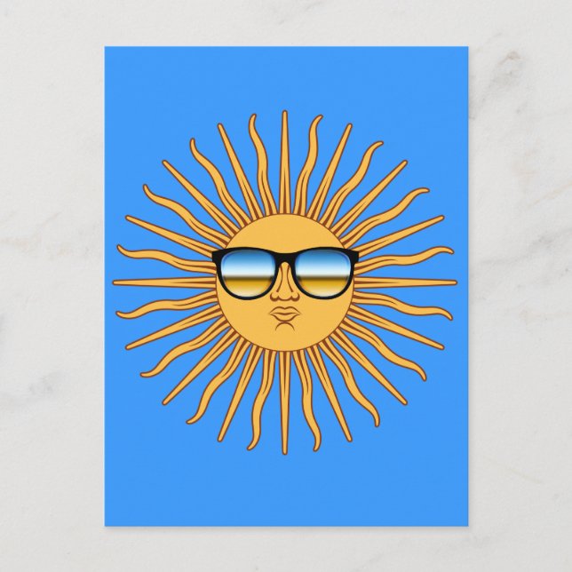 Sun in Shades Postcard (Front)