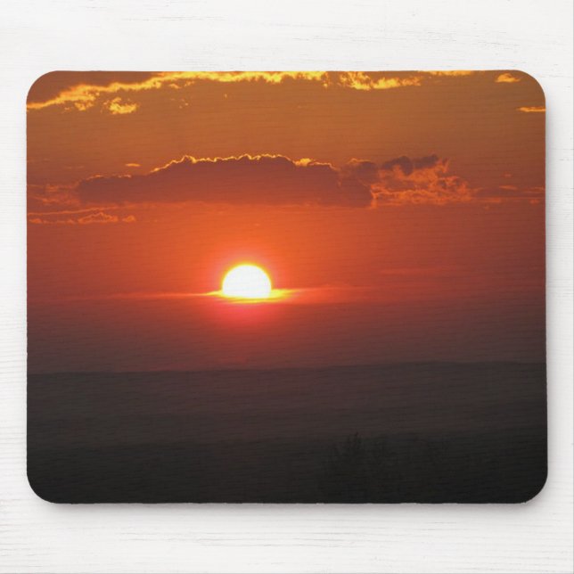 Sun in the Clouds Mouse Pad (Front)