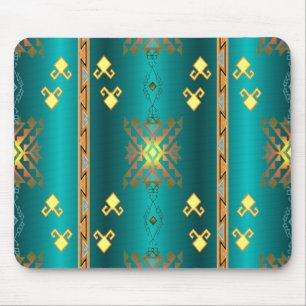 Sun In Winter Blanket Pattern Mousepad