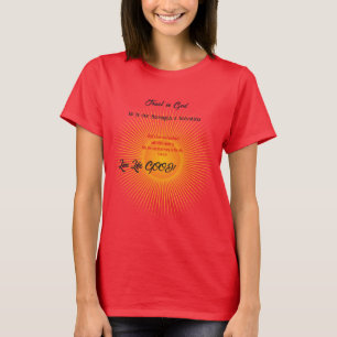 Sun Inspirational Spirituality Inspirational T-Shirt