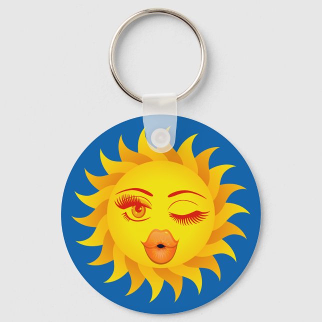 Sun Kiss Keychain (Front)