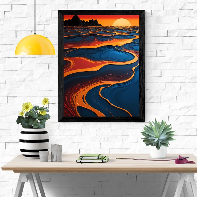 Sun-Kissed Abstraction Poster (Creator Uploaded)