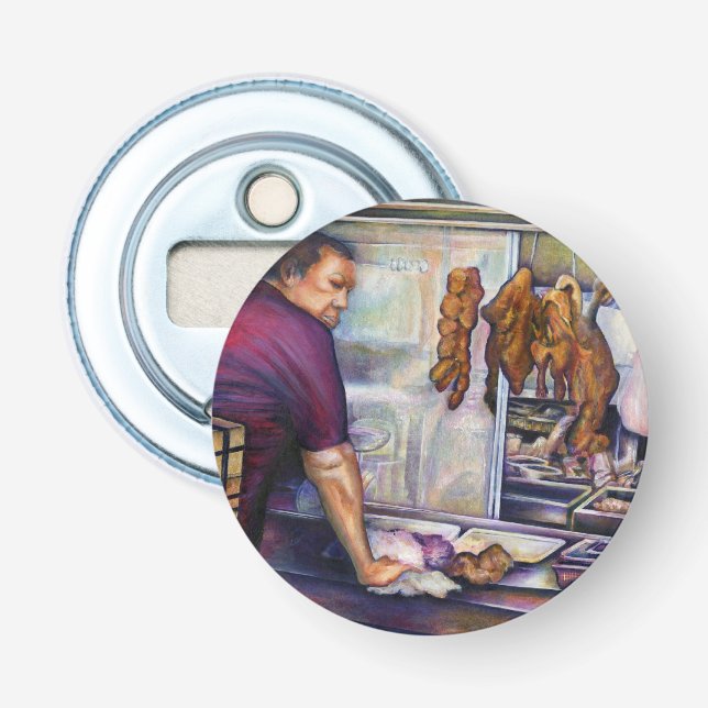 Sun-Kissed Chicken, Singapore Bottle Opener (Front)