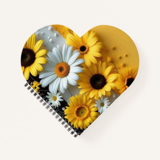 Sun-Kissed Floral RadianceiPad Smart Cover Notebook