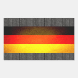 Sun kissed Germany Flag Sticker