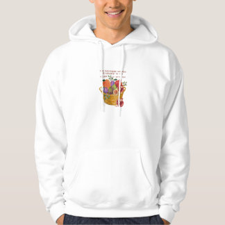 sun-kissed harvest fruit basket aesthetic hoodie