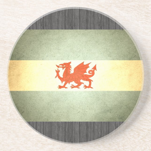Sun kissed Patagonia Flag Coaster (Front)