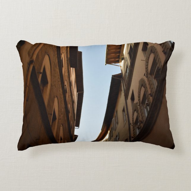 Sun-kissed Street Accent Pillow (Front)