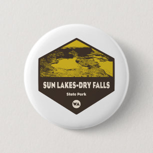 Sun Lakes-Dry Falls State Park Washington 2 Inch Round Button