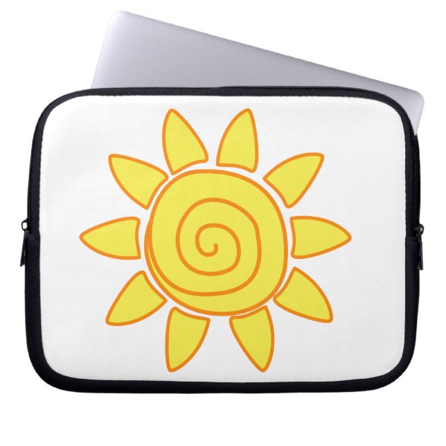 sun laptop sleeve (Front)