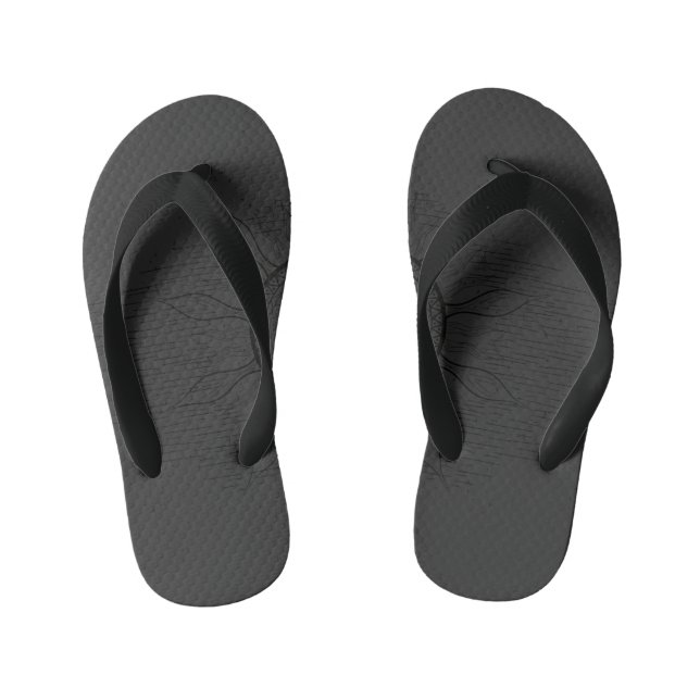Sun Mandala 1 Kid's Flip Flops (Footbed)