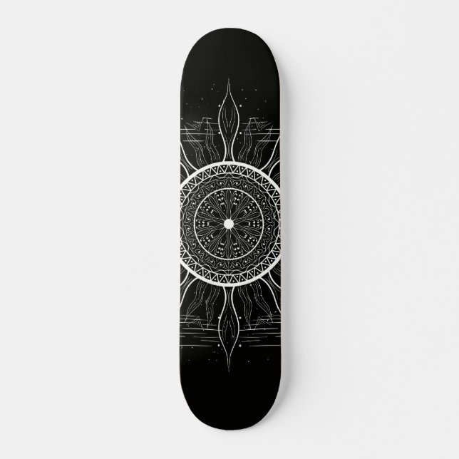 Sun Mandala 2 Skateboard (Front)