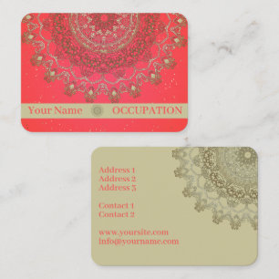 Sun Mandala - Carte de visite