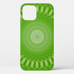Sun Mandala green Case-Mate iPhone Case
