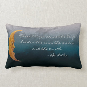 Sun Moon and Truth from Buddha Lumbar Pillow