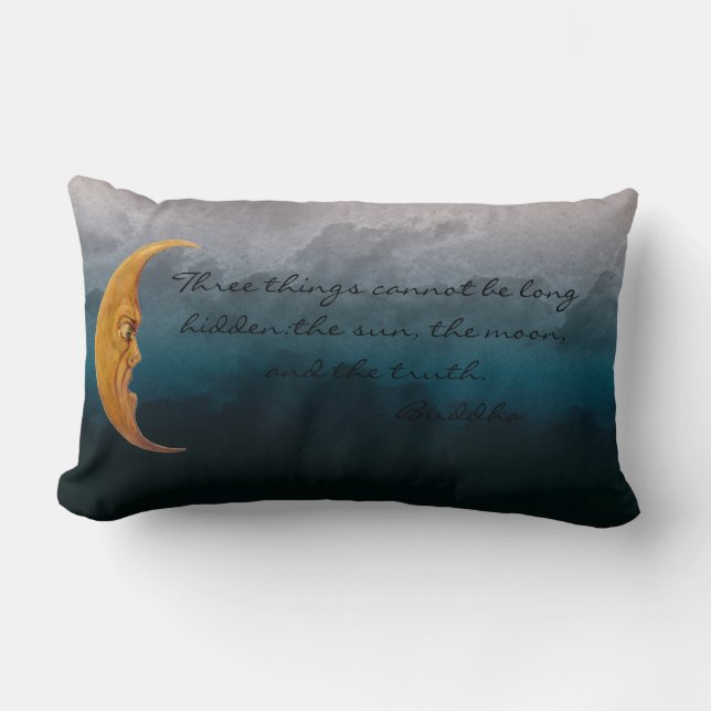 Sun Moon and Truth Lumbar Pillow (Front)