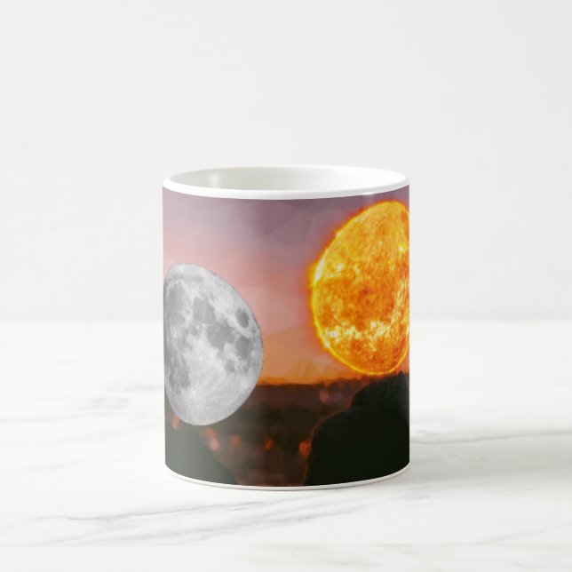 Sun & moon coffee mug (Center)