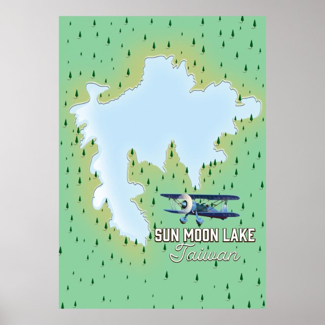 Sun Moon Lake Taiwan Poster (Front)