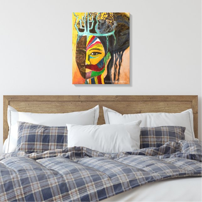 "Sun & Moon Making Love" Imprimer sur toile (Insitu(Chambre))