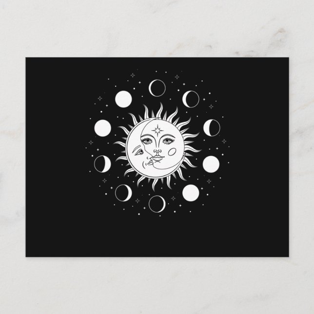 Sun Moon Occult Postcard (Front)