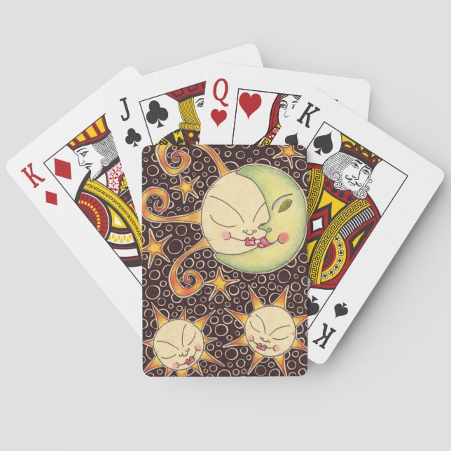 Sun & Moon Playing Cards (Back)