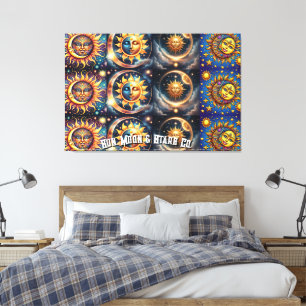 Sun, Moon & Star Co. Canvas Print
