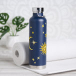 Sun, Moon & Stars 🌞🌜⭐ insulated Water Bottle<br><div class="desc">#Sun #Moon #Stars #Insulated #WaterBottle 🌞🌜⭐ More items with this design:  www.zazzle.com/aura2000/sun moon stars</div>