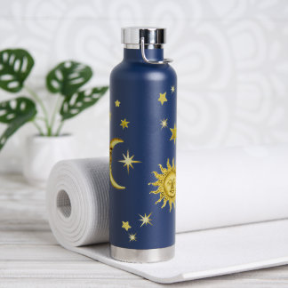 Sun, Moon & Stars 🌞🌜⭐ insulated Water Bottle