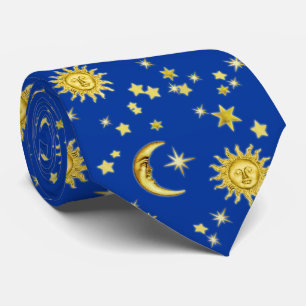 Sun, Moon & Stars Tie