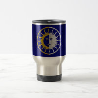 SUN & MOON Symbol - gold silver
