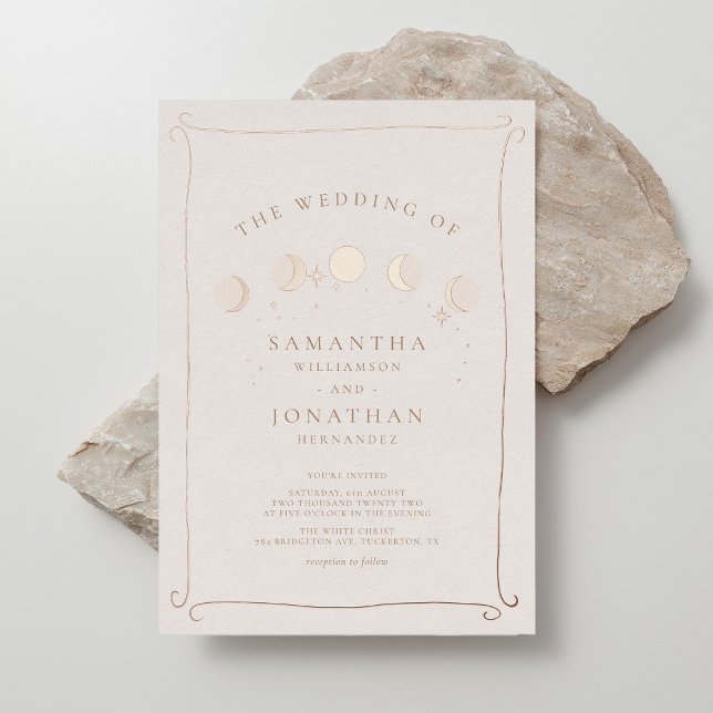 Sun & Moon Whimsical Hand Drawn Celestial Wedding (Creator Uploaded)