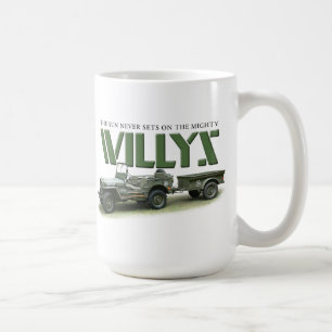 Sun ne place jamais sur la tasse de Willys